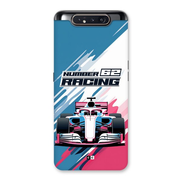 Motor Racing Back Case for Galaxy A80