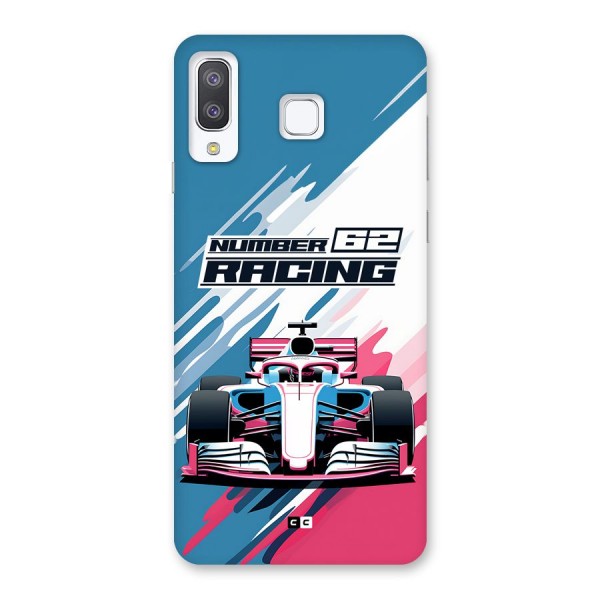 Motor Racing Back Case for Galaxy A8 Star