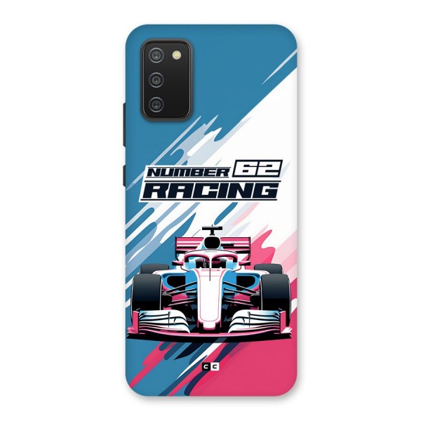 Motor Racing Back Case for Galaxy F02s