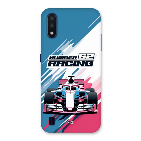 Motor Racing Back Case for Galaxy M01