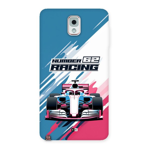 Motor Racing Back Case for Galaxy Note 3