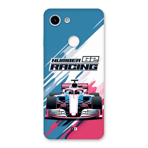 Motor Racing Back Case for Google Pixel 3