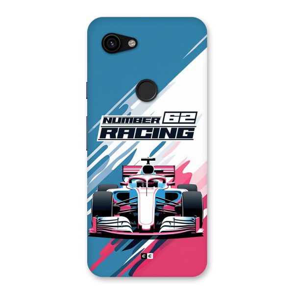 Motor Racing Back Case for Google Pixel 3a