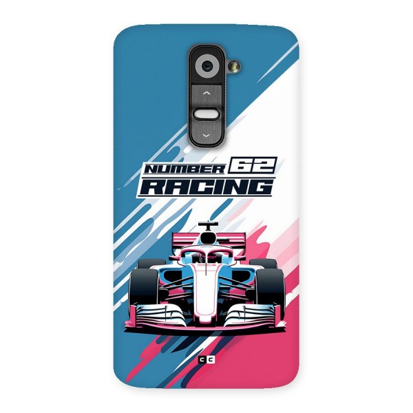 Motor Racing Back Case for LG G2