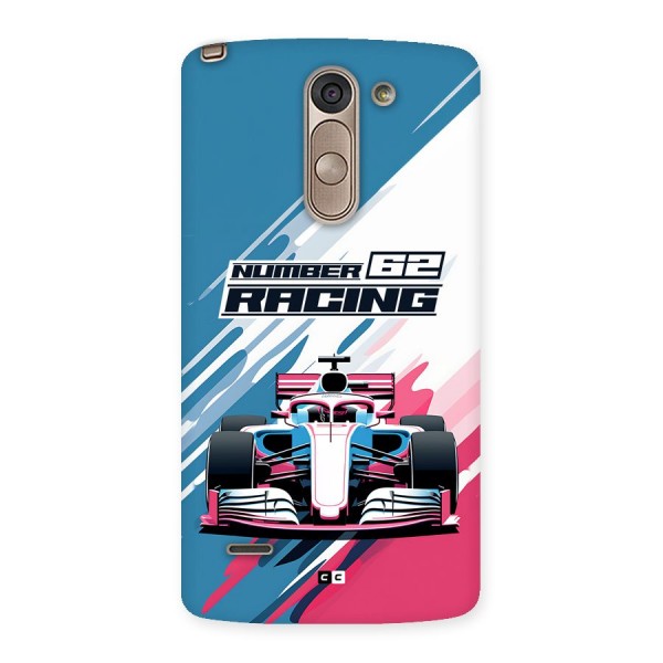 Motor Racing Back Case for LG G3 Stylus