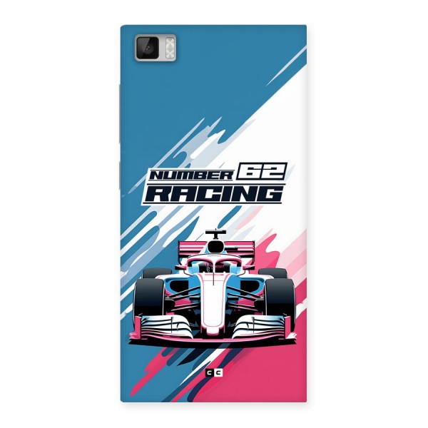 Motor Racing Back Case for Mi3