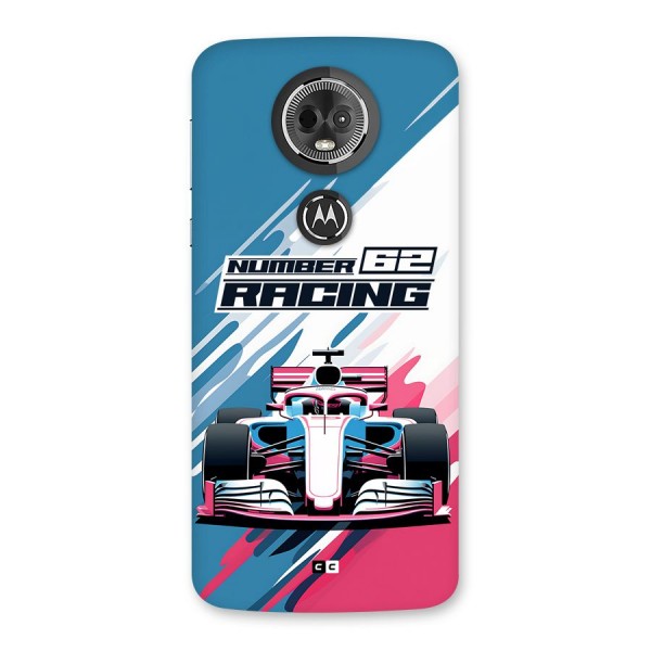 Motor Racing Back Case for Moto E5 Plus