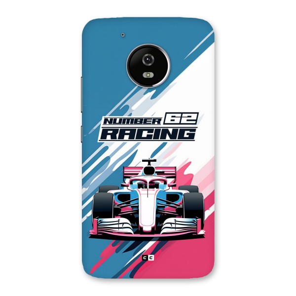 Motor Racing Back Case for Moto G5