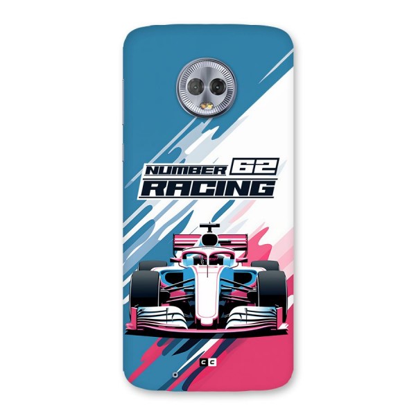 Motor Racing Back Case for Moto G6