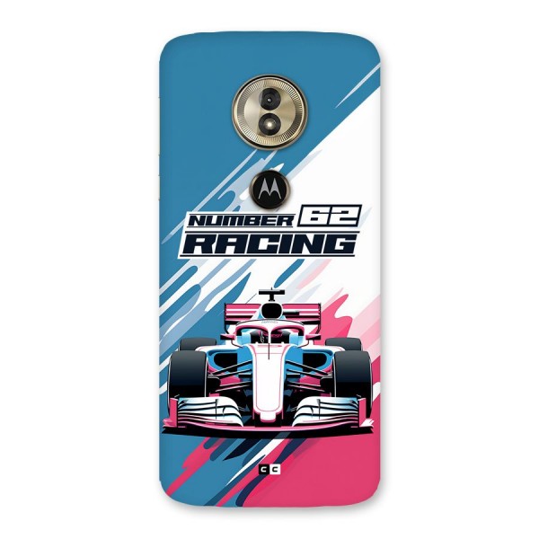 Motor Racing Back Case for Moto G6 Play