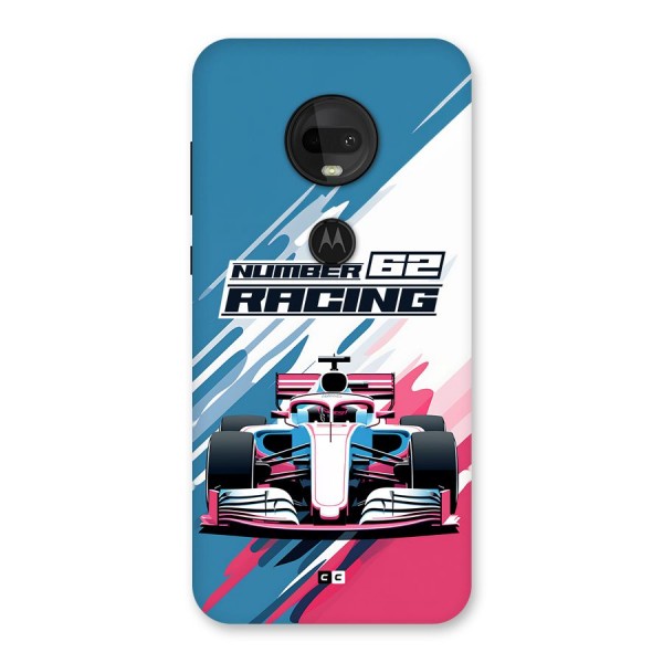 Motor Racing Back Case for Moto G7