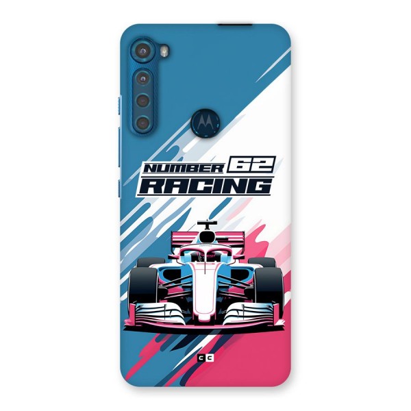 Motor Racing Back Case for Motorola One Fusion Plus