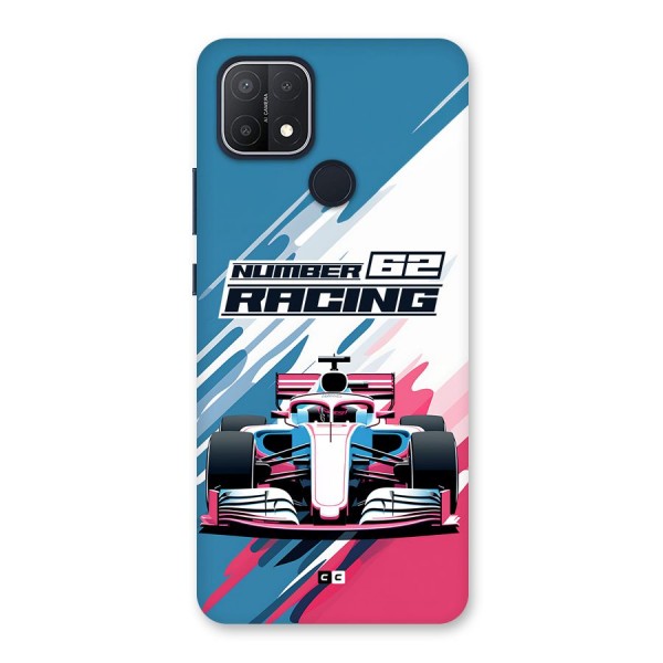 Motor Racing Back Case for Oppo A15s