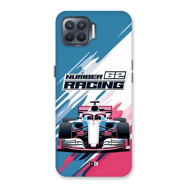 Motor Racing Back Case for Oppo F17 Pro