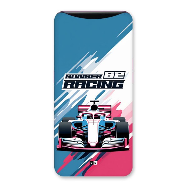 Motor Racing Back Case for Oppo Find X