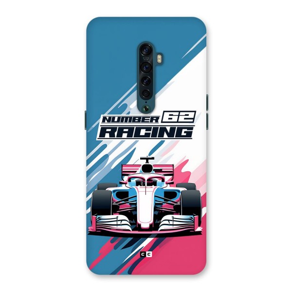 Motor Racing Back Case for Oppo Reno2