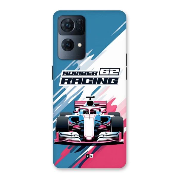 Motor Racing Back Case for Oppo Reno7 Pro 5G