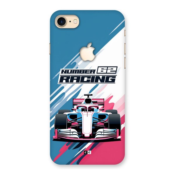 Motor Racing Back Case for iPhone 7 Apple Cut