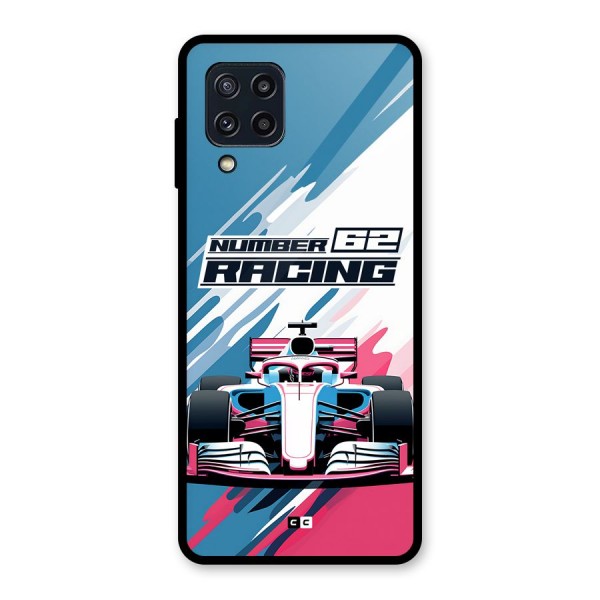 Motor Racing Glass Back Case for Galaxy M32