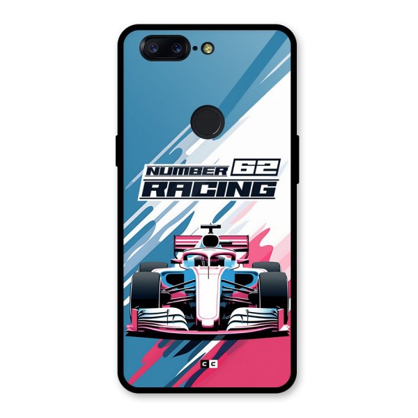 Motor Racing Glass Back Case for OnePlus 5T