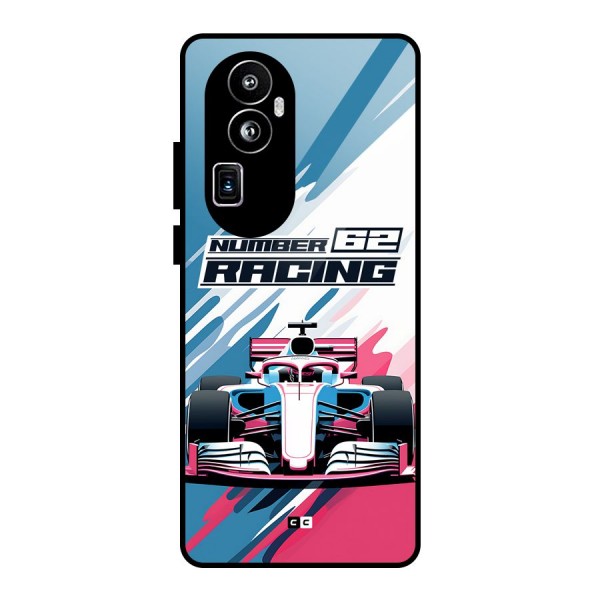Motor Racing Glass Back Case for Oppo Reno10 Pro Plus