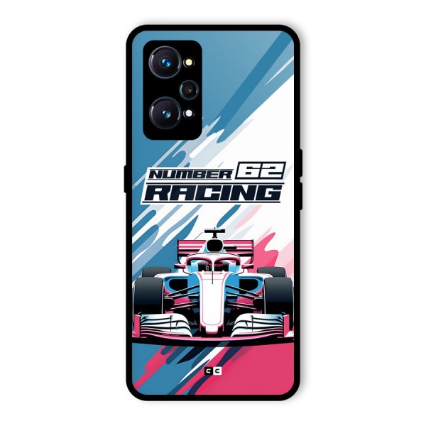 Motor Racing Glass Back Case for Realme GT 2