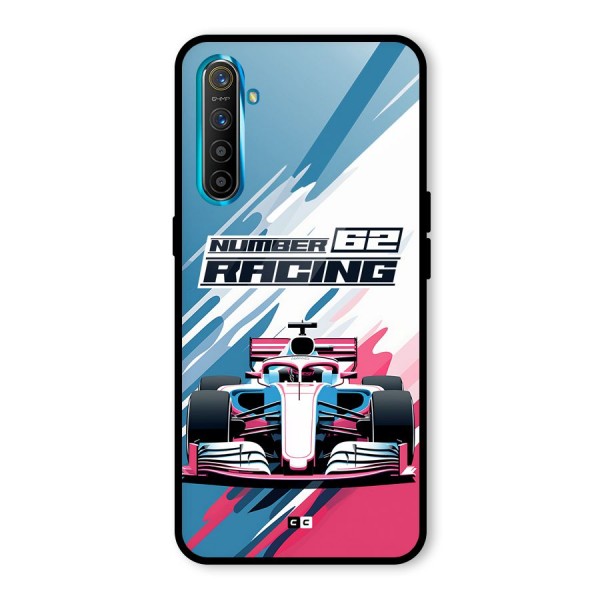 Motor Racing Glass Back Case for Realme X2