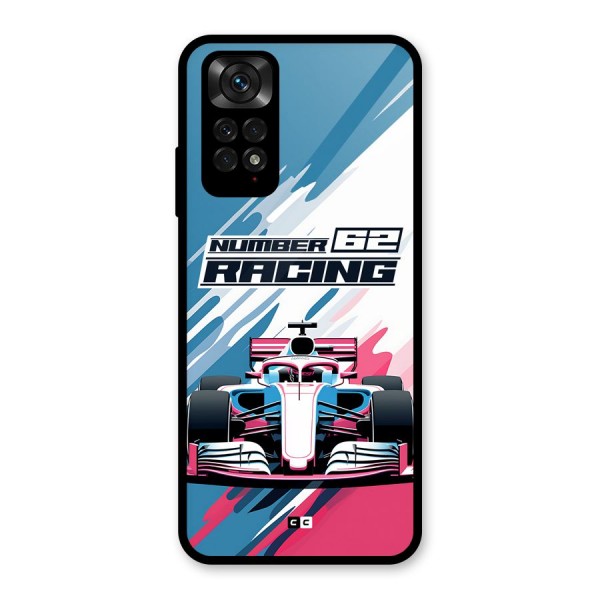 Motor Racing Glass Back Case for Redmi Note 11