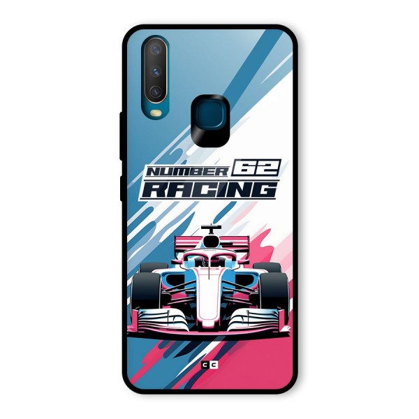 Motor Racing Glass Back Case for Vivo U10