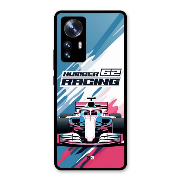 Motor Racing Glass Back Case for Xiaomi 12 Pro