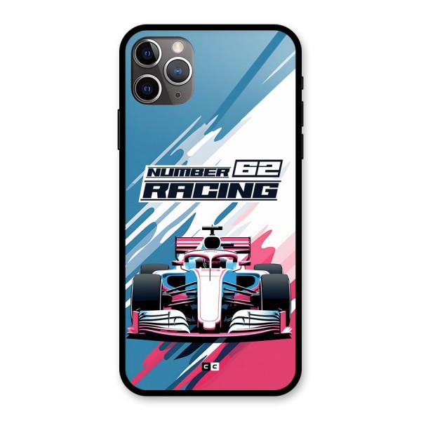 Motor Racing Glass Back Case for iPhone 11 Pro Max