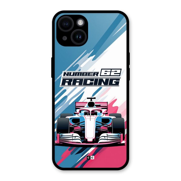 Motor Racing Glass Back Case for iPhone 14