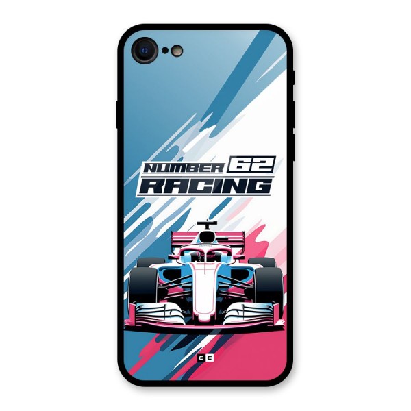 Motor Racing Glass Back Case for iPhone 7