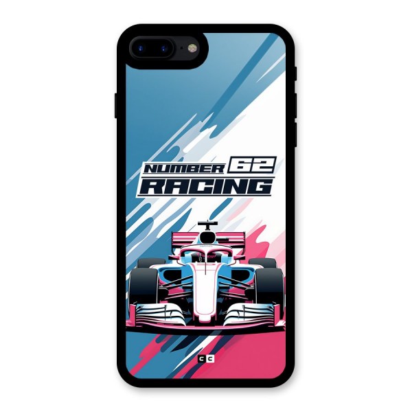 Motor Racing Glass Back Case for iPhone 7 Plus