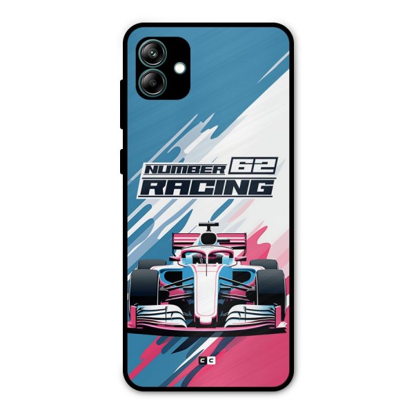 Motor Racing Metal Back Case for Galaxy A04