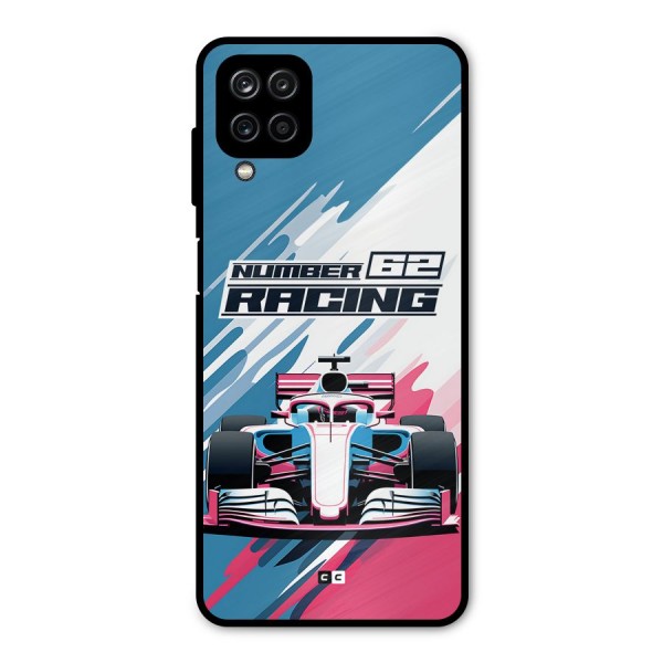 Motor Racing Metal Back Case for Galaxy A12