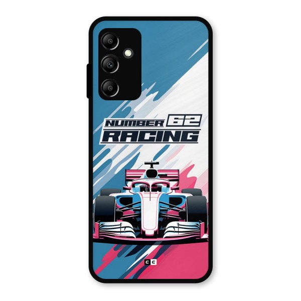 Motor Racing Metal Back Case for Galaxy A14 5G