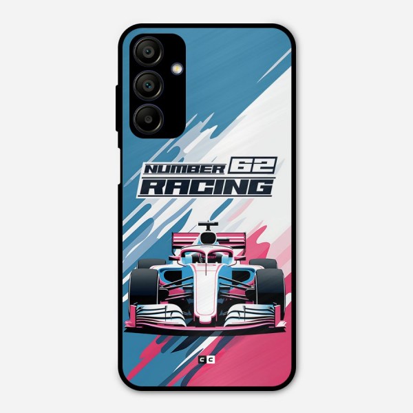 Motor Racing Metal Back Case for Galaxy A15 5G