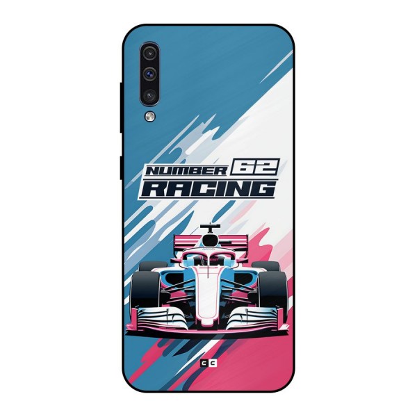 Motor Racing Metal Back Case for Galaxy A50