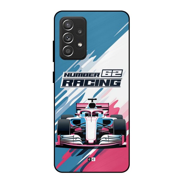 Motor Racing Metal Back Case for Galaxy A52