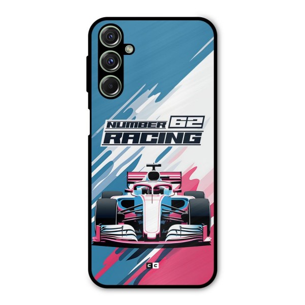 Motor Racing Metal Back Case for Galaxy F34