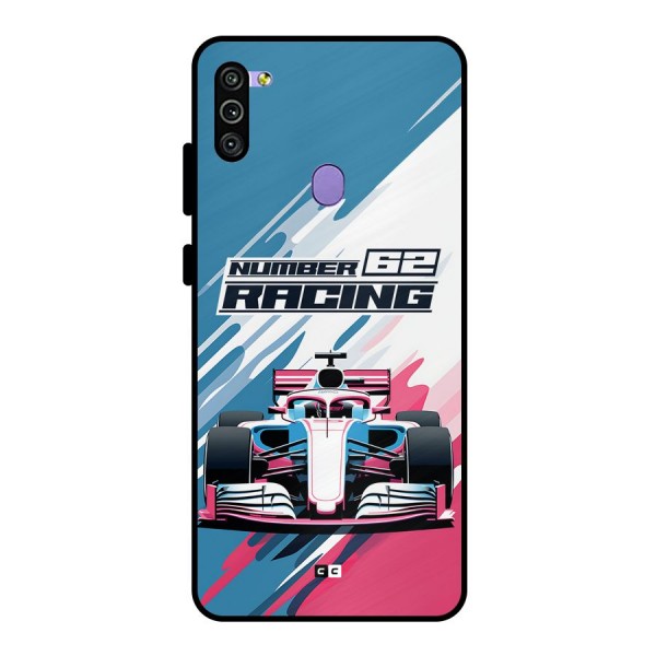 Motor Racing Metal Back Case for Galaxy M11