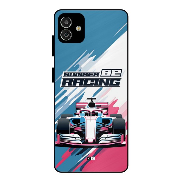 Motor Racing Metal Back Case for Galaxy M13 5G