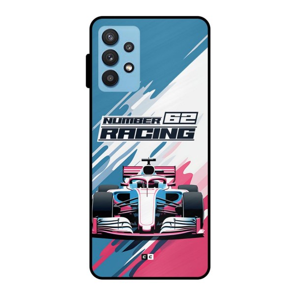 Motor Racing Metal Back Case for Galaxy M32 5G