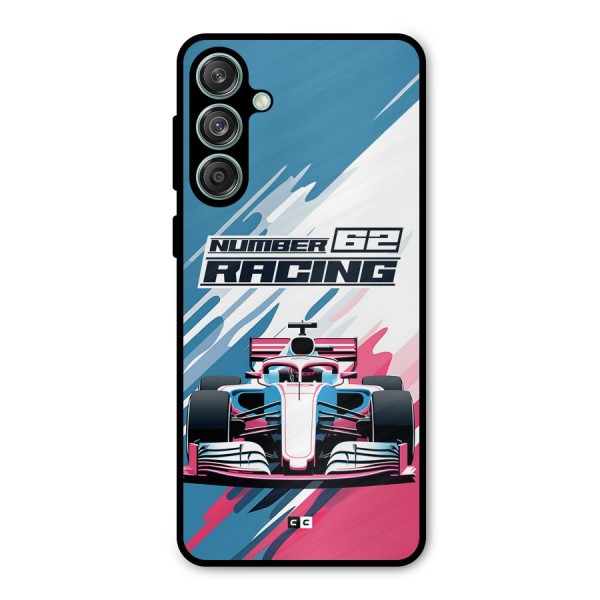 Motor Racing Metal Back Case for Galaxy M55 5G