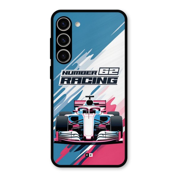 Motor Racing Metal Back Case for Galaxy S23 Plus