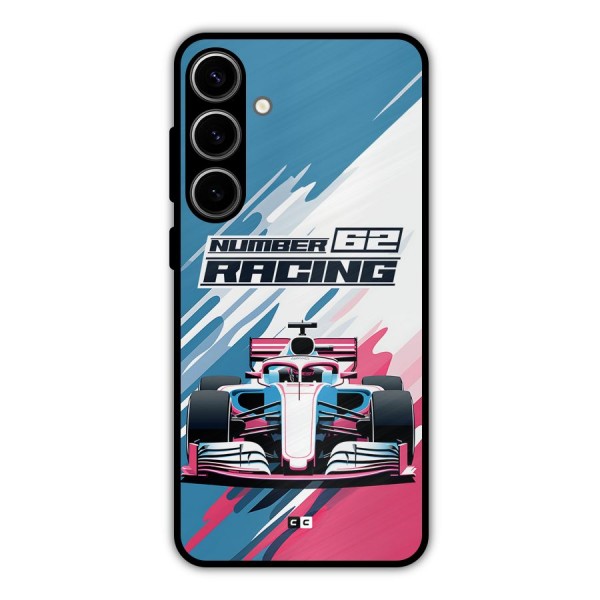 Motor Racing Metal Back Case for Galaxy S24 Plus
