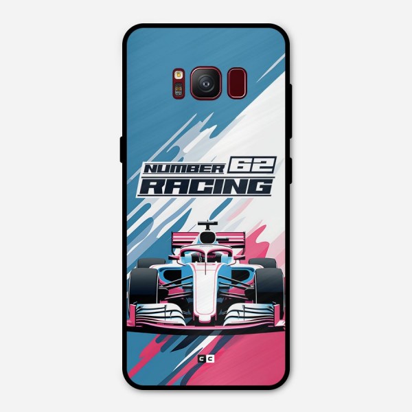 Motor Racing Metal Back Case for Galaxy S8