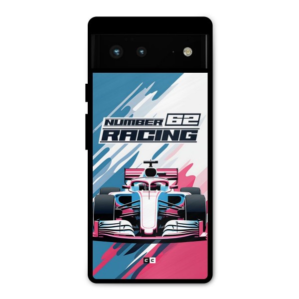 Motor Racing Metal Back Case for Google Pixel 6