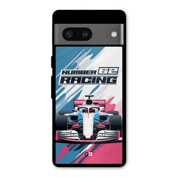 Motor Racing Metal Back Case for Google Pixel 7